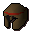 Bronze med helm