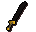Black 2h sword