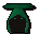 Dark Green Angel Hood