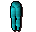 Cyan Mummy's legs