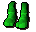 Lime Samurai boots