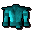Cyan Samurai shirt