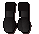 Black Mummy's hands